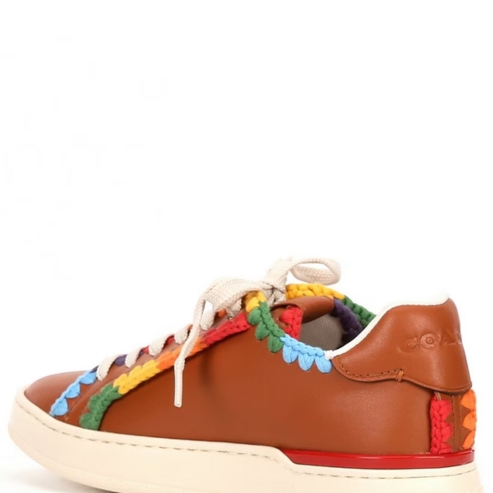 Colorful Leather Sneakers